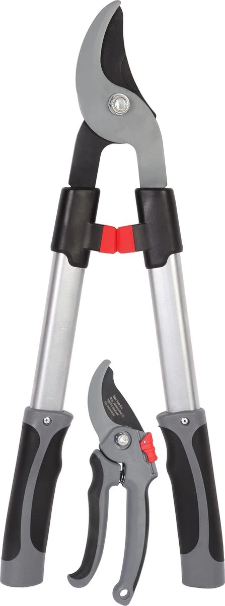Talen Tools - Snoeiset 2-delig - Takkenschaar En Snoeischaar - Koolstofstaal - Hoogwaardige Kwaliteit 1 Talen Tools - Snoeiset 2-delig - Takkenschaar En Snoeischaar - Koolstofstaal - Hoogwaardige Kwaliteit