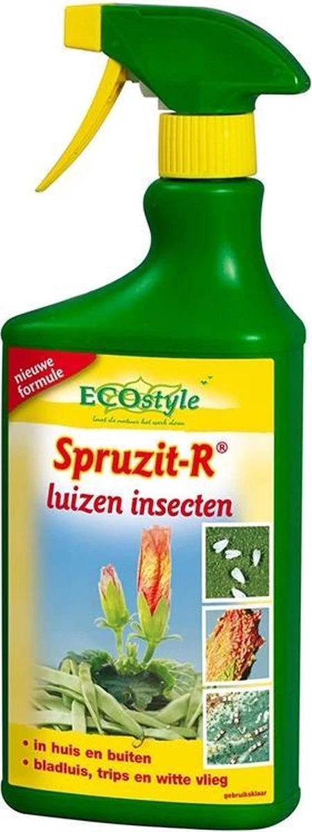 ECOstyle Spruzit-R Insecten Bestrijdingsmiddel Spray - Bladluis, Trips, Witte Vlieg - 100% Plantaardig - Binnen & Buiten - Gebruiksklaar - 750 ML 7 ECOstyle Spruzit-R Insecten Bestrijdingsmiddel Spray - Bladluis, Trips, Witte Vlieg - 100% Plantaardig - Binnen & Buiten - Gebruiksklaar - 750 ML - Afbeelding 7