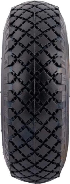 Benson Bolderkarwiel Steekwagenwiel Met Luchtband 3.00-4 | Asgatdiameter 20mm Rollager | Hoogte Wiel 26cm -Gardena Winkel 459x1200