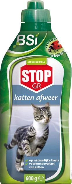 BSI - Stop Granuaat Kat - Katten Verjagen - Afweer Van Katten - 600 G Voor 60 M² -Gardena Winkel 470x1200 4