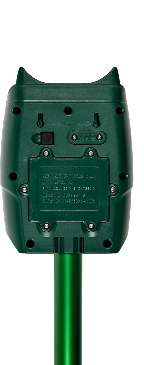 Professionele Ultrasone Kattenverjager Op Zonneenergie - Waterdicht - Kattenverdrijver - Vogelverjager -. Werkt Op Zonne-energie Met Oplaadbare Accu (incl). Verdrijft Katten 5 Professionele Ultrasone Kattenverjager Op Zonneenergie - Waterdicht - Kattenverdrijver - Vogelverjager -. Werkt Op Zonne-energie Met Oplaadbare Accu (incl). Verdrijft Katten - Afbeelding 5