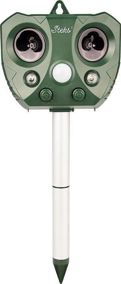 Steks® Ultrasone Kattenverjager - Kattenschrik - Katten Afweermiddel - Zonneenergie - Marterverjager - Op Batterijen - Met Adapter - Tuin - Ongedierte Verjager 9 Steks® Ultrasone Kattenverjager - Kattenschrik - Katten Afweermiddel - Zonneenergie - Marterverjager - Op Batterijen - Met Adapter - Tuin - Ongedierte Verjager - Afbeelding 9