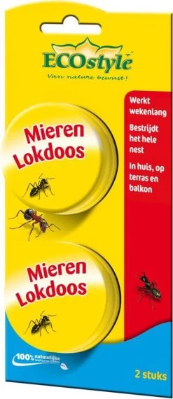 ECOstyle MierenLokdoos - Mierenpoeder Voor Binnen En Buiten - Werkt Enkele Weken - Bestrijd Mieren Op E Wijze - 2 Stuks -Gardena Winkel 520x1200 3