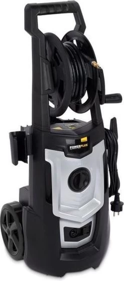 Powerplus POWXG90410 Hogedrukreiniger - 1800W - Max. 140 Bar - 420 L/h - Incl. 8m Slang, Terrasreiniger En Accessoires - Reiniger Voor Auto, Fiets En Meubelen -Gardena Winkel 531x1200 2