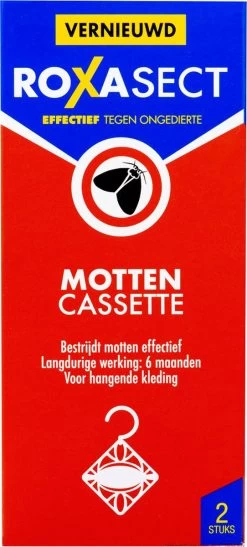 Roxasect - Anti Mottencassette - 6 Maanden Motvrij - 2 Stuks -Gardena Winkel 542x1200 4