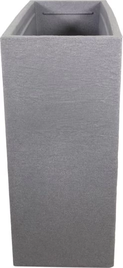 4gardenz® Stone Rechthoekige Bloembak Voor Buiten - 60x60x26cm - Lichtgrijs -Gardena Winkel 551x1200