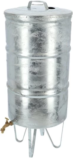 Esschert Design Zinken Regenton Om Regenwater In Op Te Vangen 95 Liter