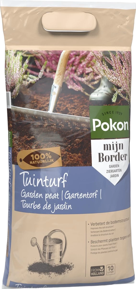 Pokon Tuinturf 10L 2 Pokon Tuinturf 10L - Afbeelding 2