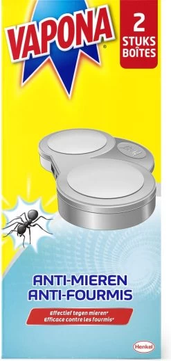 Vapona Dubbele Mierenlokdoos - Mieren Bestrijden - 2 Stuks