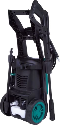 VONROC Hogedrukreiniger V18-1 1800W – 140 Bar – 420 L/h – Incl. 8m Slang, Reinigingsmiddelen Tank En Meer -Gardena Winkel 575x1200