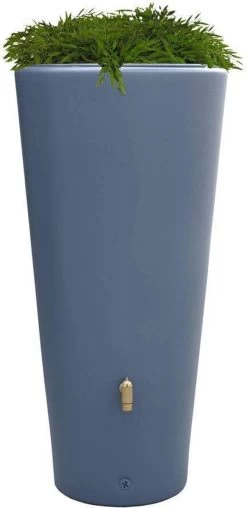Garantia 2in1 Regenton - VASO - 220 Liter - Antraciet -Gardena Winkel 583x1200