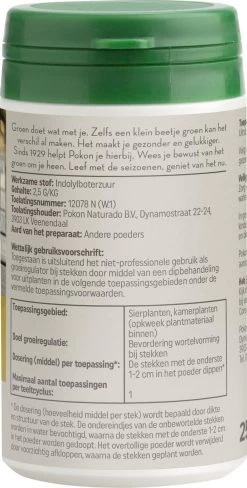 Pokon Stekpoeder - 25gr - Stimuleert Wortelvorming -Gardena Winkel 608x1200 3