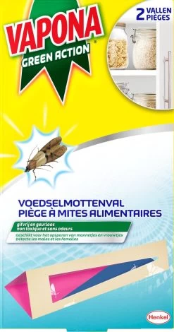 Vapona Voedselmottenval - Voedelsmotten Bestrijden - 2 Stuks