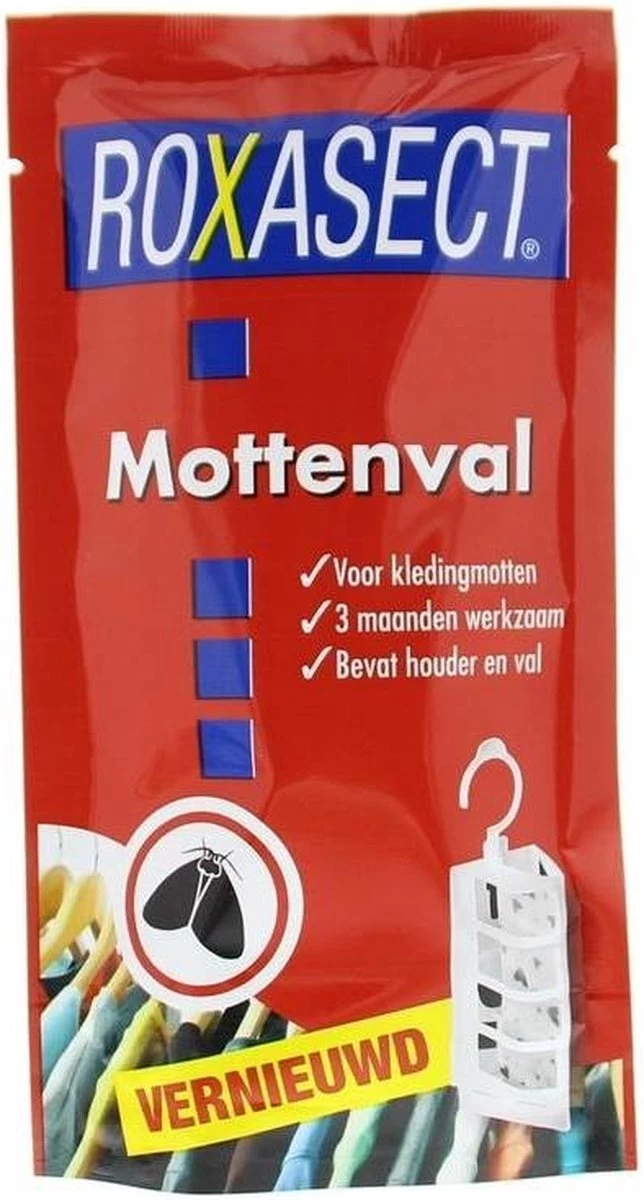 Roxasect Mottenval Pouch - Mottenbestrijding - Ongedierteval - 1 Stuks 10 Roxasect Mottenval Pouch - Mottenbestrijding - Ongedierteval - 1 Stuks - Afbeelding 10
