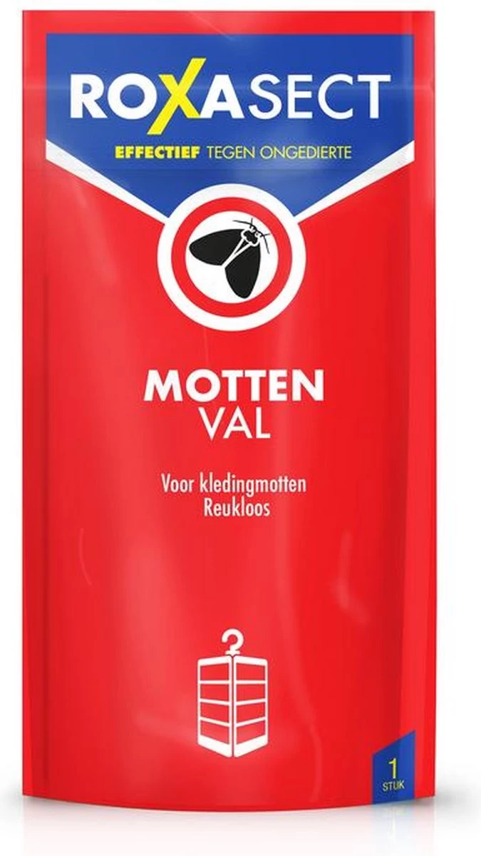 Roxasect Mottenval Pouch - Mottenbestrijding - Ongedierteval - 1 Stuks 11 Roxasect Mottenval Pouch - Mottenbestrijding - Ongedierteval - 1 Stuks - Afbeelding 11