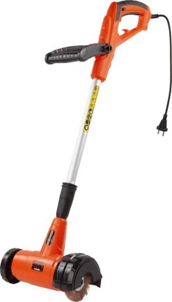 Elektrische Onkruidborstel 400W - Inclusief 4 Borstels - 11cm Diameter - Voegenreiniger - Stalen En Nylon Borstel - Voegenborstel - Onkruidverwijderaar - Set Van 4 Borstels - Onkruidverdelger - Voegborstel -Gardena Winkel 686x1200