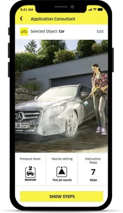 Kärcher K 7 Smart Control Home Hogedrukreiniger - 3000W - 180 Bar - 60 M²/h - Met Terrasreiniger -Gardena Winkel 694x1200