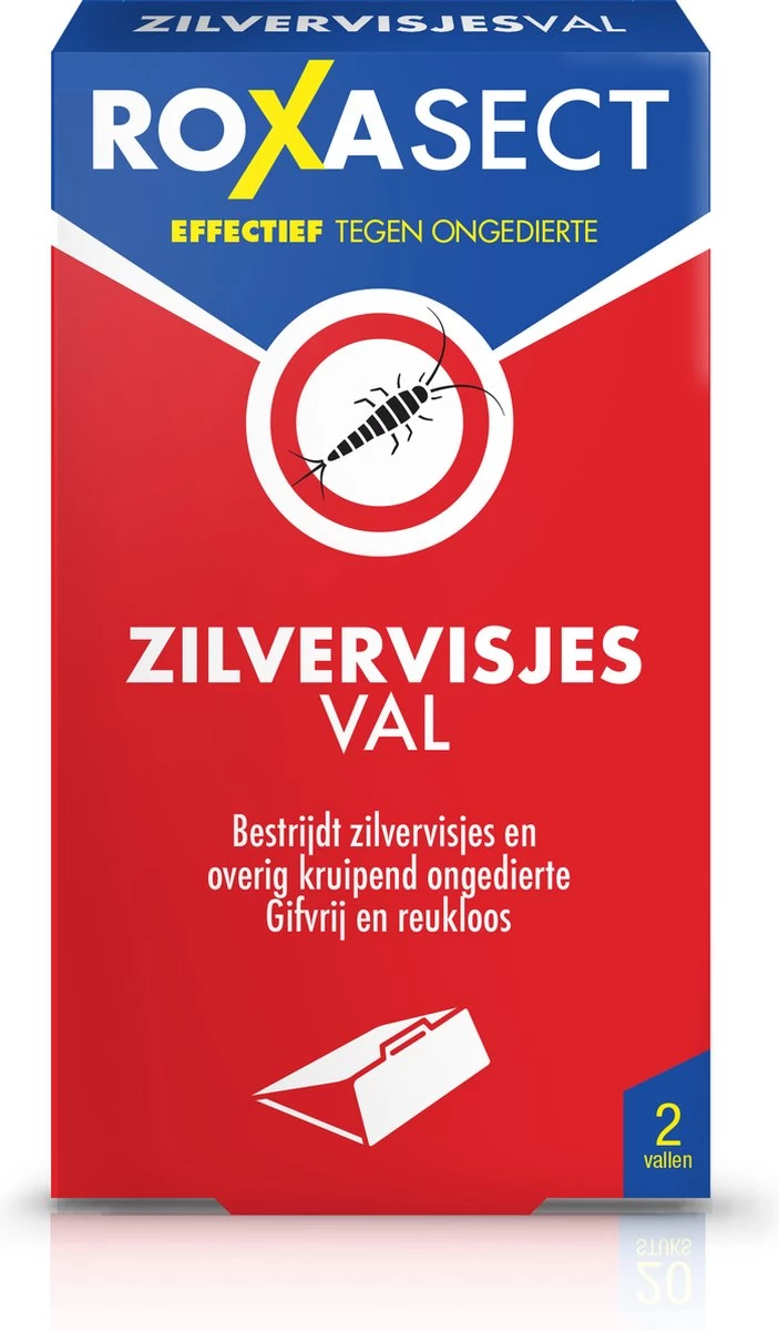 Roxasect Zilvervisjesval - Ongedierteval- 1 Stuks 1 Roxasect Zilvervisjesval - Ongedierteval- 1 Stuks