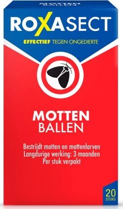 Roxasect Mottenballen - Insectenbestrijding - 20 Stuks -Gardena Winkel 707x1200 5