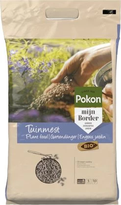 Pokon Bio Tuinmest - 5kg - Meststof (universeel) - 120 Dagen Voeding -Gardena Winkel 709x1200 1