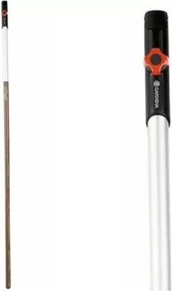 GARDENA Combisysteem Houtensteel 150cm FSC Essenhout / Aluminium -Gardena Winkel 710x1200 3