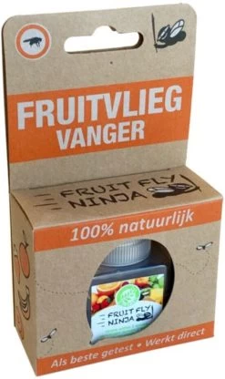 Super Ninja - Fruit Fly Ninja® - Fruitvliegjes Vanger - 100% Natuurlijk En Milieu Verantwoordelijk - Single Pack -Gardena Winkel 712x1200 3