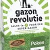 Pokon Gazon Revolutie - 7,5kg - Gazonmest / Graszaad / Bodemverbeteraar - Geschikt Voor 150m² - Binnen 15 Dagen Resultaat