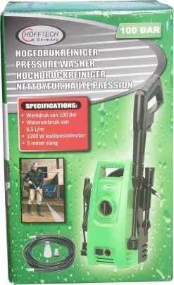 Hofftech 1200 Watt Hogedrukreiniger 100 BAR - Krachtig En Compact -Gardena Winkel 732x1200 1