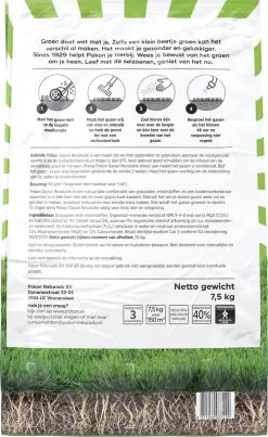 Pokon Gazon Revolutie - 2x7,5kg - Gazonmest / Graszaad / Bodemverbeteraar - Geschikt Voor 300m² - Binnen 15 Dagen Resultaat - Voordeelverpakking -Gardena Winkel 736x1200 3