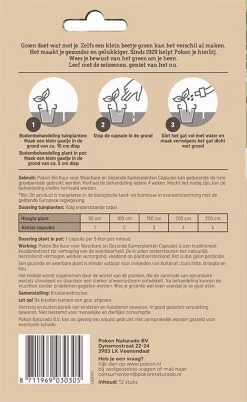 Pokon Bio Kuur Voor Weerbare En Gezonde Kamerplanten - Capsules - 12 Stuks - Geschikt Voor Alle Kamer-, Buitenplanten En Moestuin -Gardena Winkel 738x1200 3