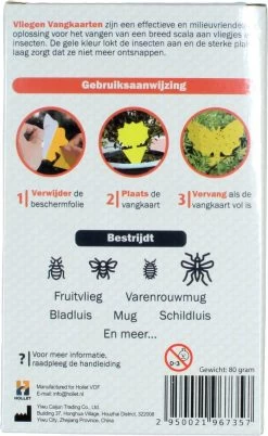 Bloomin Rouwvliegjes Bestrijden - Fruitvliegjes Vanger - Varenrouwmug Bestrijden - Vliegenvanger - Plak Klavertjes Tegen Rouwvliegen - Vangplaten - 12 Stuks -Gardena Winkel 738x1200 4