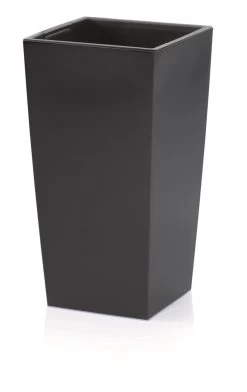 Prosperplast Kunststof Urbi Bloempot/plantenpot Met Binnenpot Antraciet 40 X 40 X 75 Cm - 37/91,5 Liter - Hoge Vierkante Bloempotten -Gardena Winkel 757x1200 6