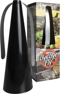 ByeByeFly - Vliegenverjager Voor Op Tafel - Vliegenvanger - Vliegenval - Tegen Vliegen - Vliegen Verjager - Zwart