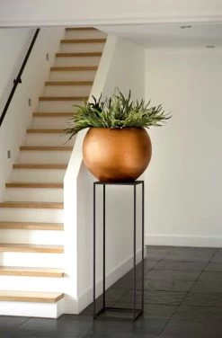 Capi Europe - Vaas Bol Retro - 30x25 - Goud - Bloempot Voor Binnen - BRTG104 -Gardena Winkel 788x1200 1