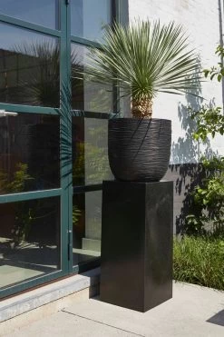 Capi Europe - Bloempot Bol Rib NL - 35x34 - Ivoor - Voor Binnen En Buiten - KOFI932 -Gardena Winkel 799x1200 122