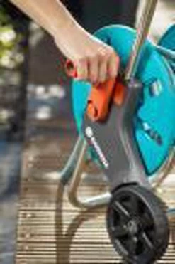 GARDENA AquaRoll S Slangenwagen - Verstelbare Handgreep - Excl. Tuinslang -Gardena Winkel 800x1200 112