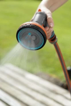 GARDENA - Comfort Broeskop - 5 Straalsoorten - Grijs -Gardena Winkel 800x1200 134