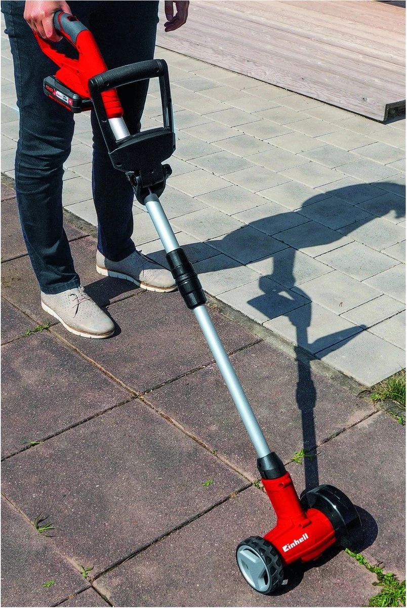 Einhell Accu Voegenreiniger GE-CC 18 Li-Solo Power X-Change (Li-Ion - 18 V - 1200 T/min - Borsteldiameter 10 Cm - Incl. Staal- En Nylonborstel - Zonder Accu En Lader) 12 Einhell Accu Voegenreiniger GE-CC 18 Li-Solo Power X-Change (Li-Ion - 18 V - 1200 T/min - Borsteldiameter 10 Cm - Incl. Staal- En Nylonborstel - Zonder Accu En Lader) - Afbeelding 12