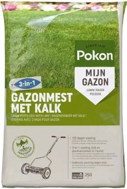 Pokon Gazonmest Met Kalk - 5kg - Mest - Geschikt Voor 75m² - 120 Dagen Voeding -Gardena Winkel 804x1200 2