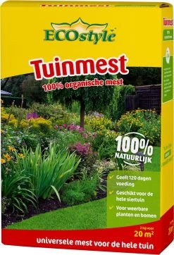 ECOstyle Tuinmest Organische Meststof - Border & Siertuin - Natuurlijke Meststof Gazon - 120 Dagen Voeding- 50 M² - 5 KG -Gardena Winkel 818x1200 4
