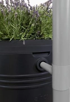 Elho Green Basics Regenton - Regenton - Living Black - Buiten - 200 Liter -Gardena Winkel 823x1200 10