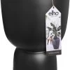 Elho Pure Coupe 41 - Bloempot Voor Binnen & Buiten - Ø 41.3 X H 57.9 Cm - Zwart/Zwart
