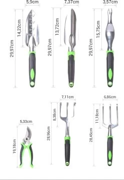 Djambo Tuingereedschap Set 8-delig Tuinsetje Met 15 Unieke Bamboe Plantetiketten In 1 Draagtas - Compleet Tuingereedschap Voor De Tuinliefhebbers -Gardena Winkel 828x1200 2