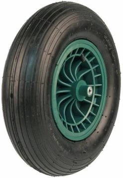 Kruiwagen Wiel 4.00 - 8 Luchtband Lijnprofiel - Asdiameter 20mm -Gardena Winkel 829x1200