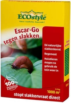 ECOstyle Escar-Go Bestrijdingsmiddel Tegen Slakken - Regenvaste Slakkenkorrels - Stopt Slakkenvraat Direct - 80 M² - 200 GR 14 ECOstyle Escar-Go Bestrijdingsmiddel Tegen Slakken - Regenvaste Slakkenkorrels - Stopt Slakkenvraat Direct - 80 M² - 200 GR -Gardena Winkel 834x1200 3