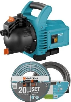 GARDENA - Classic Besproeiingspomp 3000/4 Compleet - Waterpomp - Incl. 3.5 M Aanzuigslang En 20 M Slang -Gardena Winkel 843x1200 2