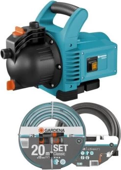 GARDENA - Classic Besproeiingspomp 3000/4 Compleet - Waterpomp - Incl. 3.5 M Aanzuigslang En 20 M Slang -Gardena Winkel 853x1200 1