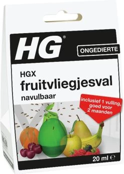 HGX Fruitvliegjesval - 1stuk - Effectief Tegen Fruitvliegjes - Decoratieve Peervorm -Gardena Winkel 856x1200 3