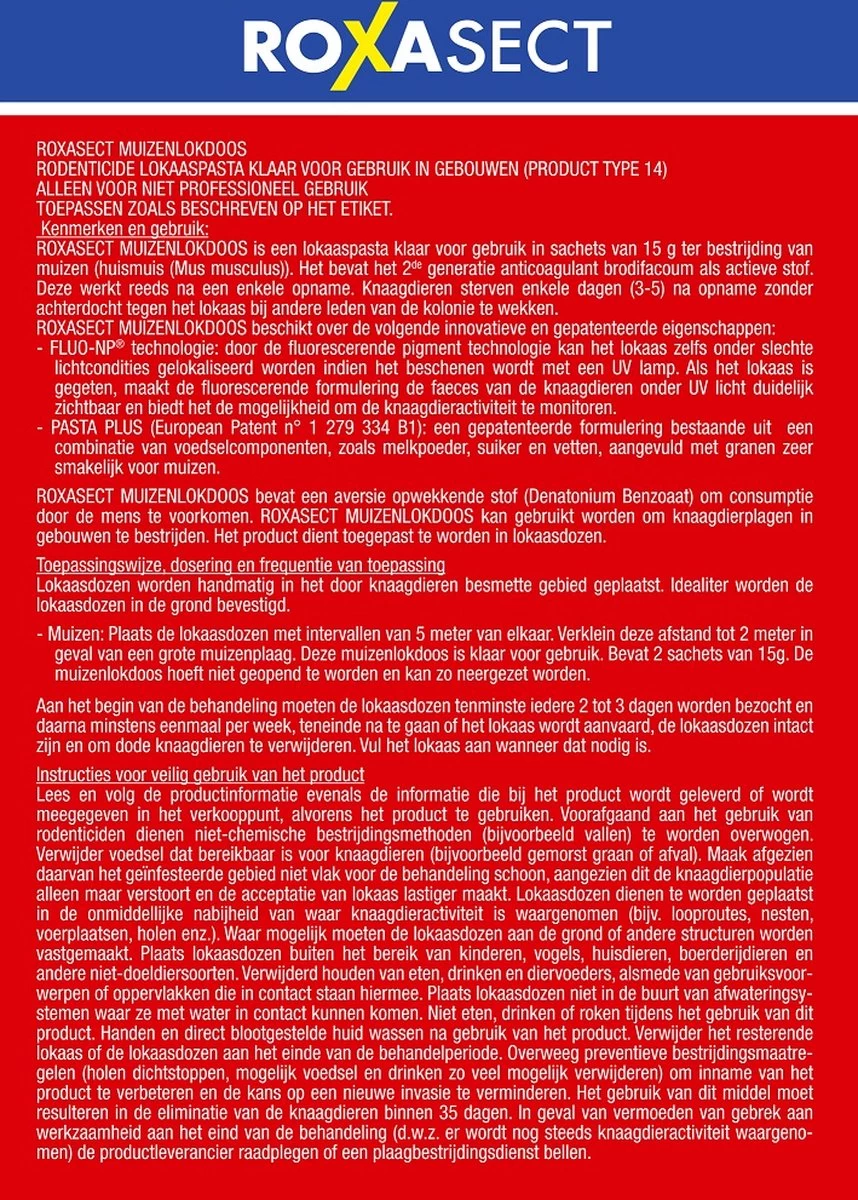 Roxasect Muizenlokdoos - Ongedierteval - 1 Stuks 3 Roxasect Muizenlokdoos - Ongedierteval - 1 Stuks - Afbeelding 3