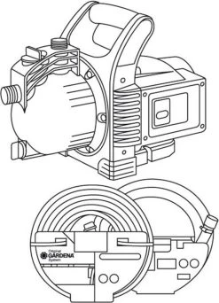 GARDENA - Classic Besproeiingspomp 3000/4 Compleet - Waterpomp - Incl. 3.5 M Aanzuigslang En 20 M Slang -Gardena Winkel 867x1200 1